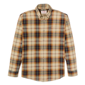 Madras Button-Down Shirt in Tan Spruce Multicolor