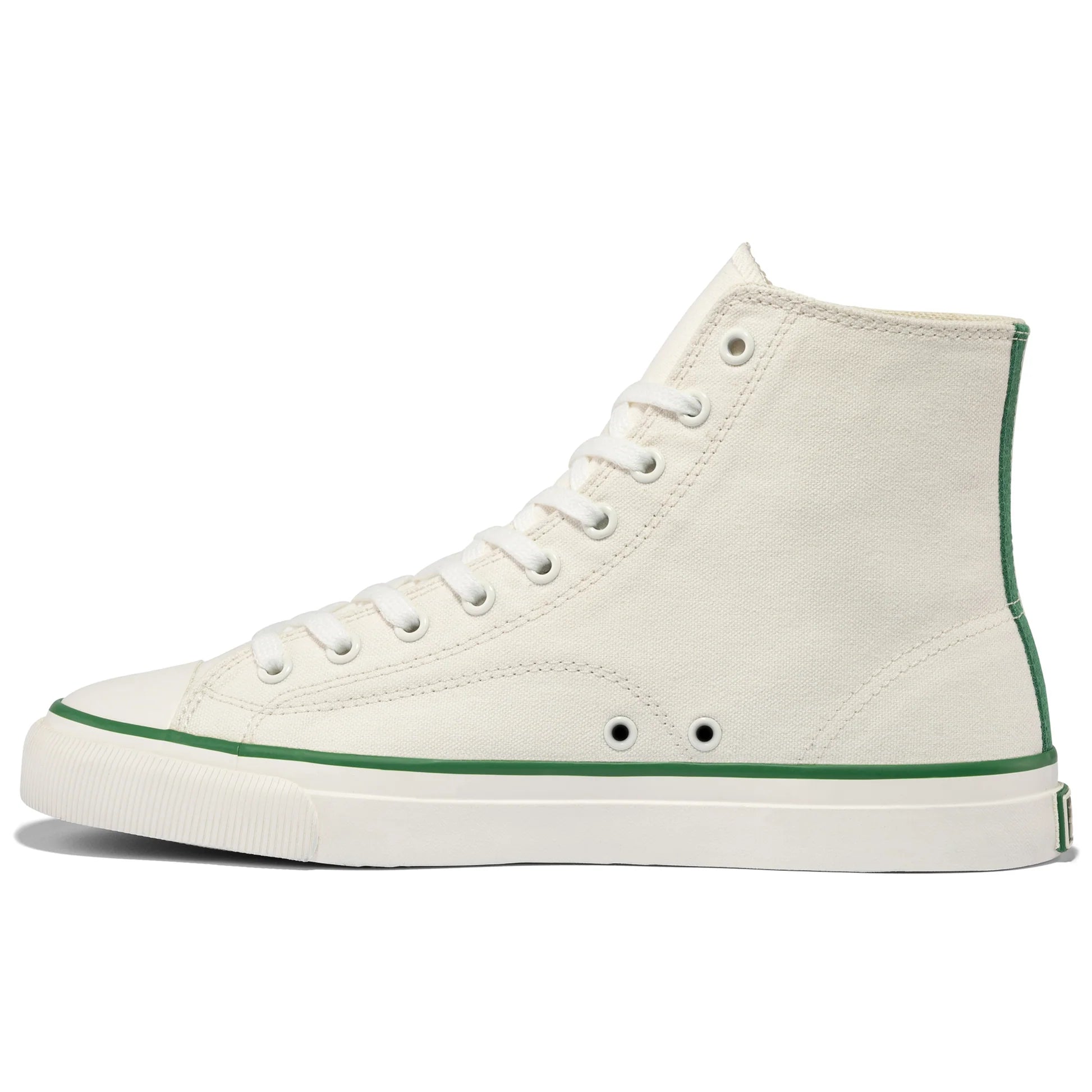 All-American Bob Cousy High-Top in Sea Salt & Green Canvas