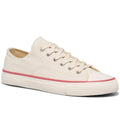 All-American Low-Top in Antique White & Crimson