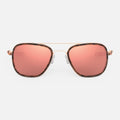 Aviator Fusion in 22k Rose Gold, Rose Tortoise Inlays & Polarized Rose Gold