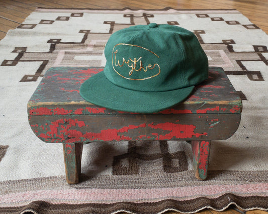 Chainstitched Canvas Ranch Hat in Green/Ombre