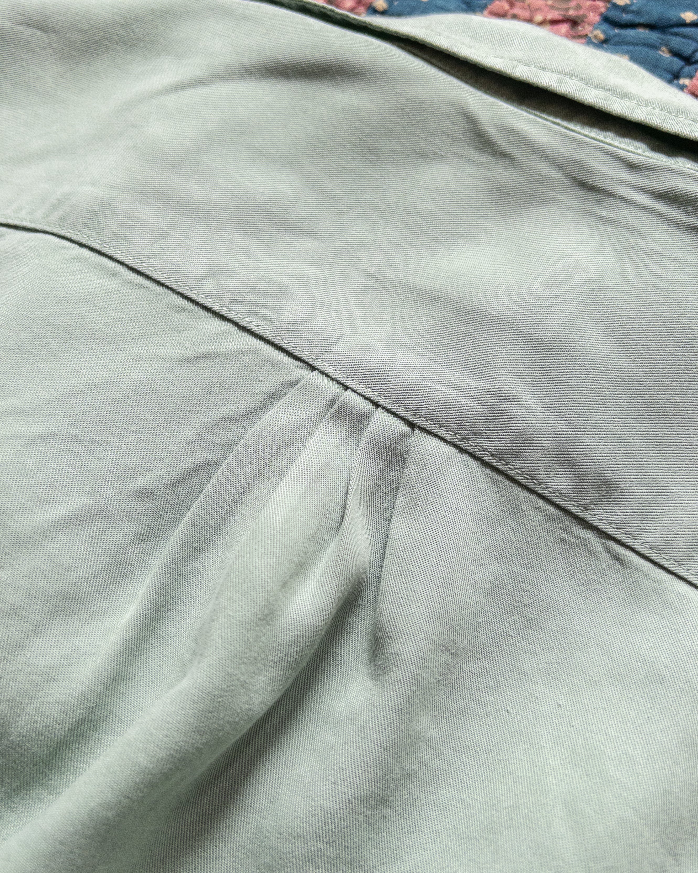Tencel Gabardine Patio Shirt in Sage