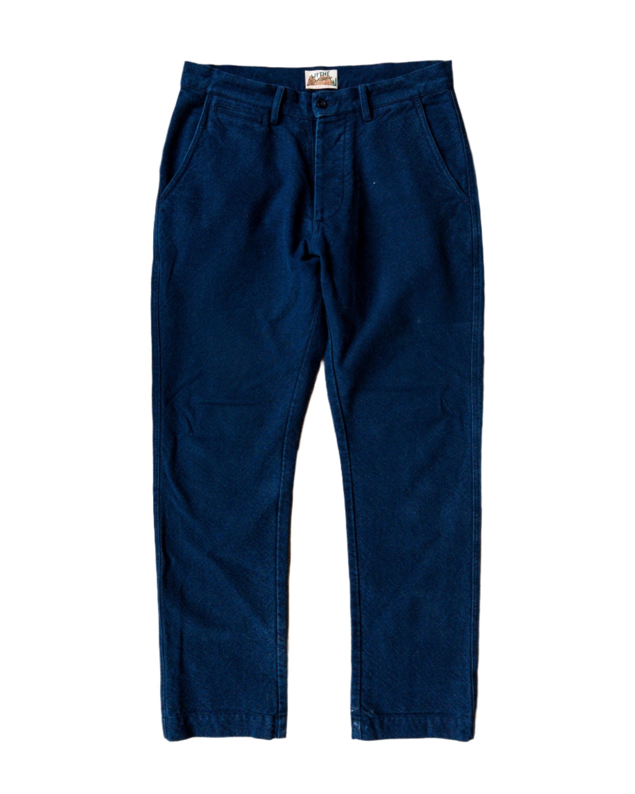 Rustic Plainweave Chino in Indigo