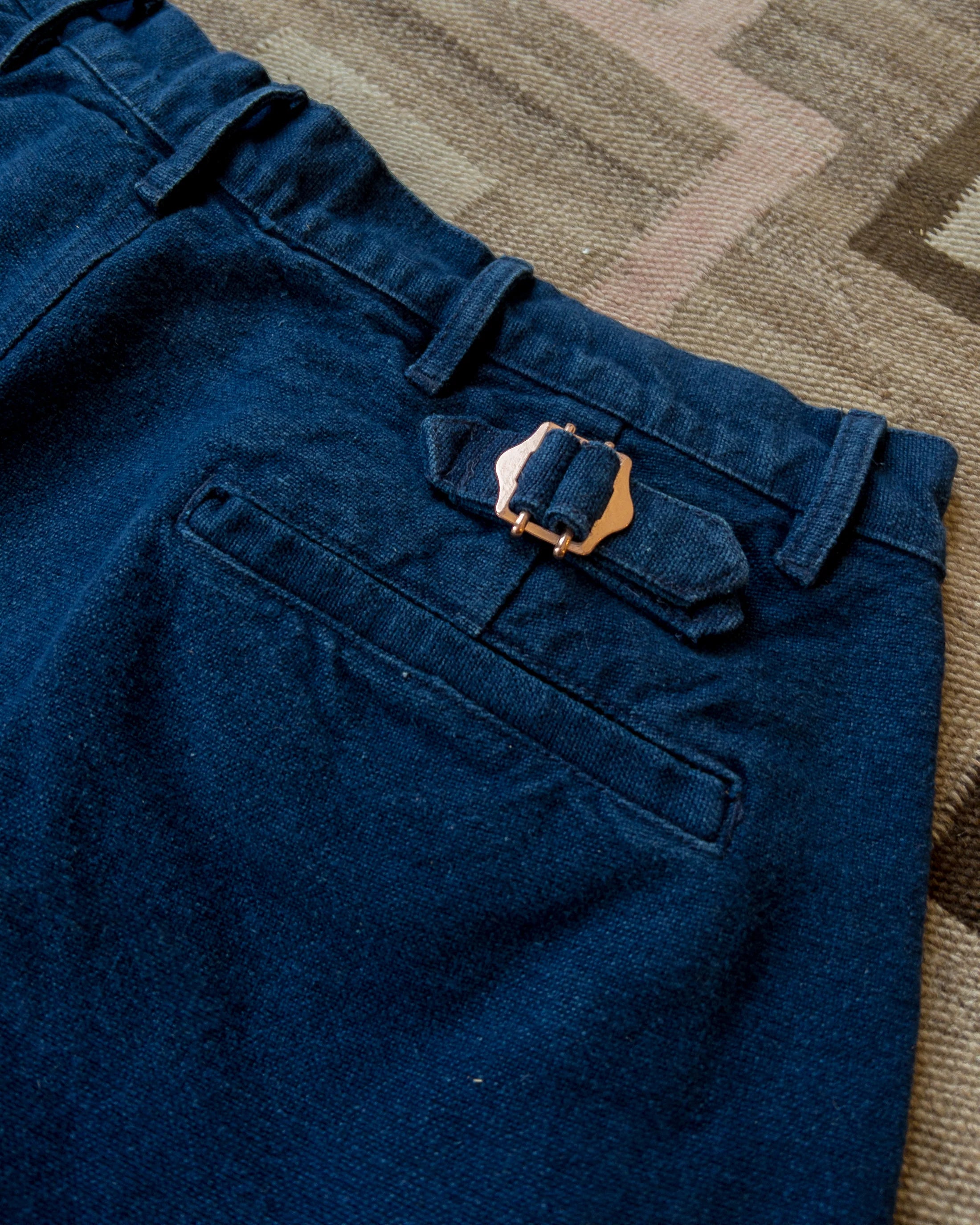 Rustic Plainweave Chino in Indigo