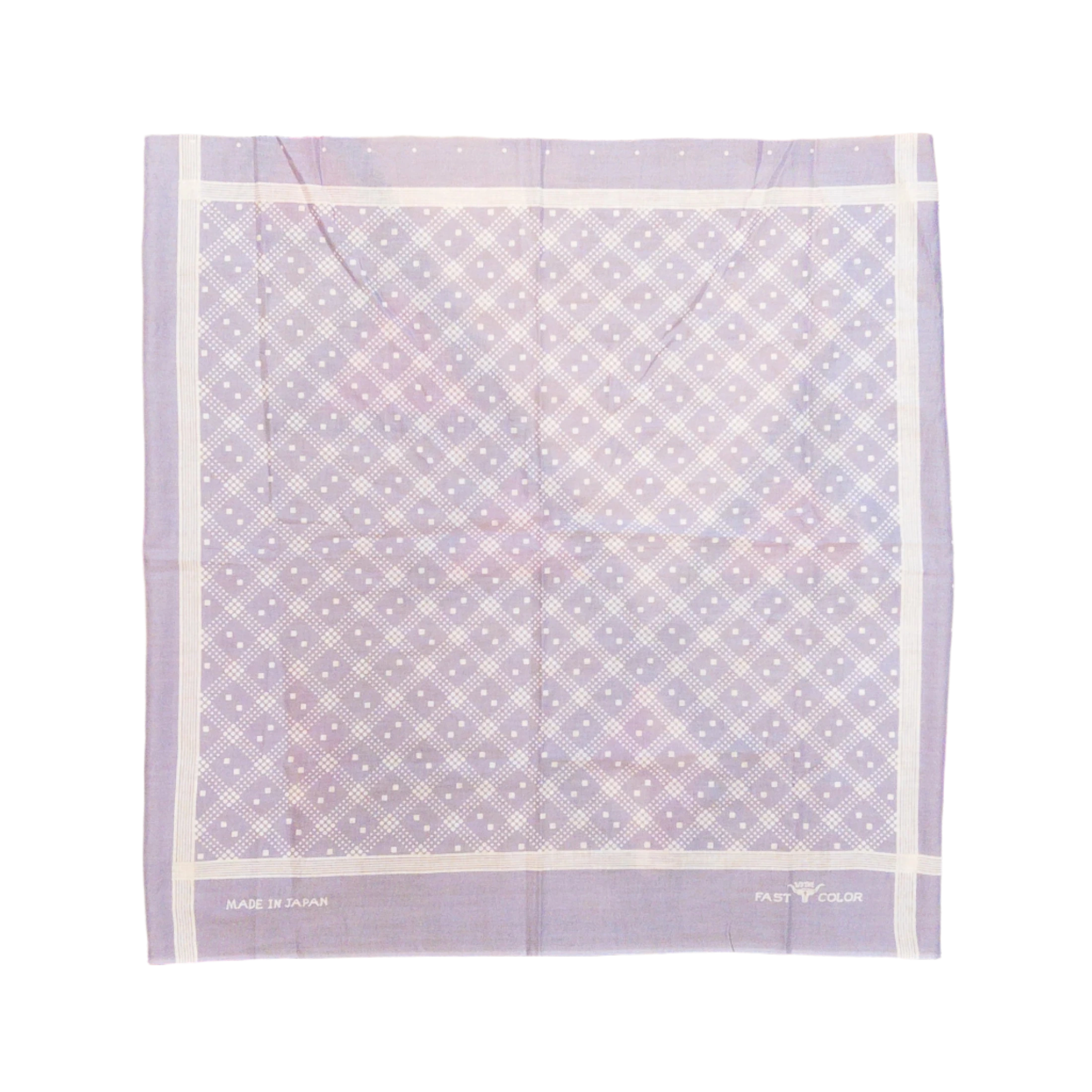 Shaker Dot Bandana in Hazy Purple