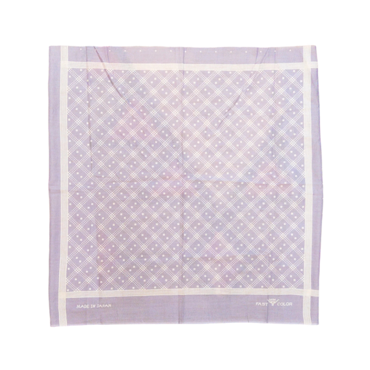 Shaker Dot Bandana in Hazy Purple