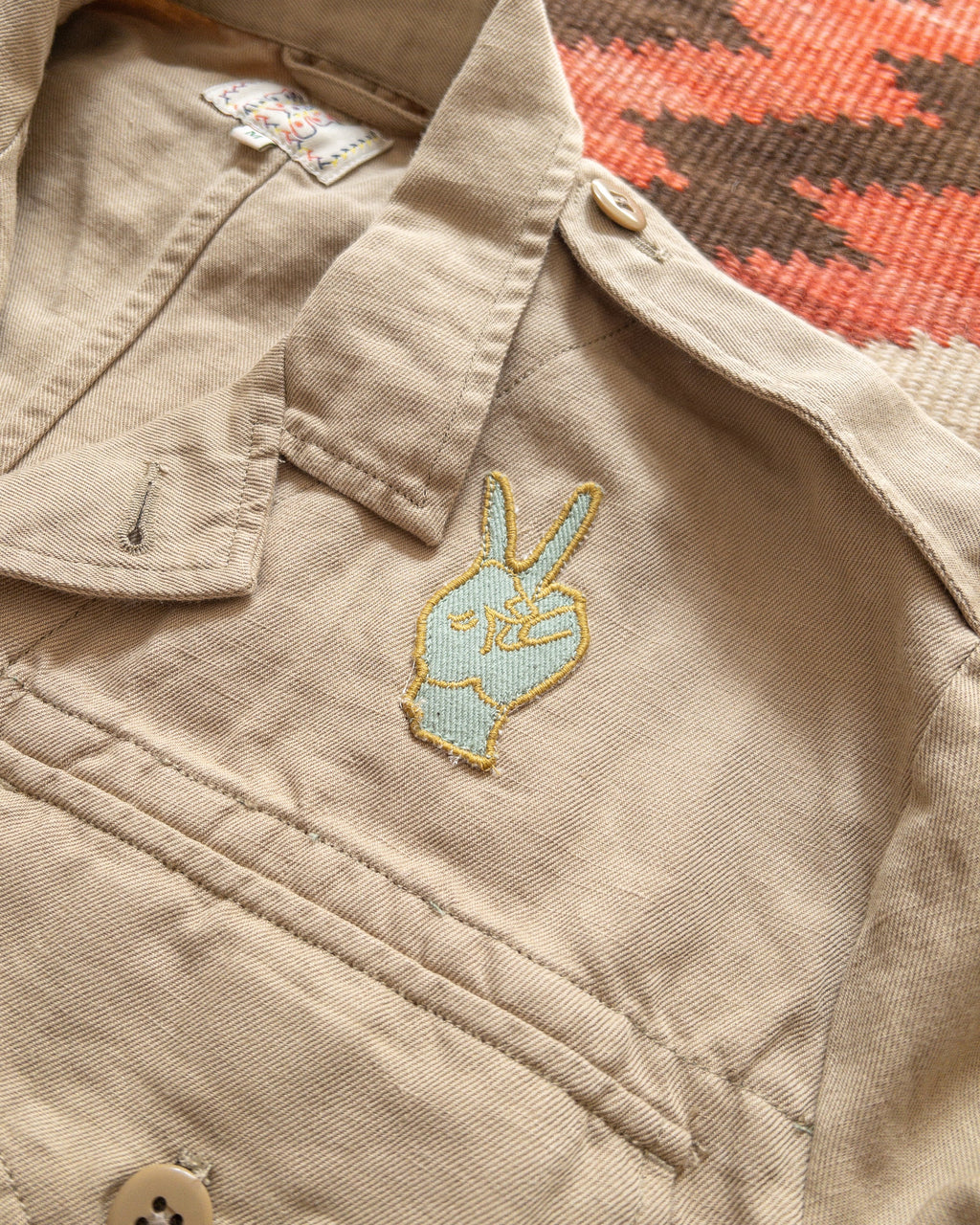 Cotton & Linen Twill Daytripper Jacket in Camp Khaki