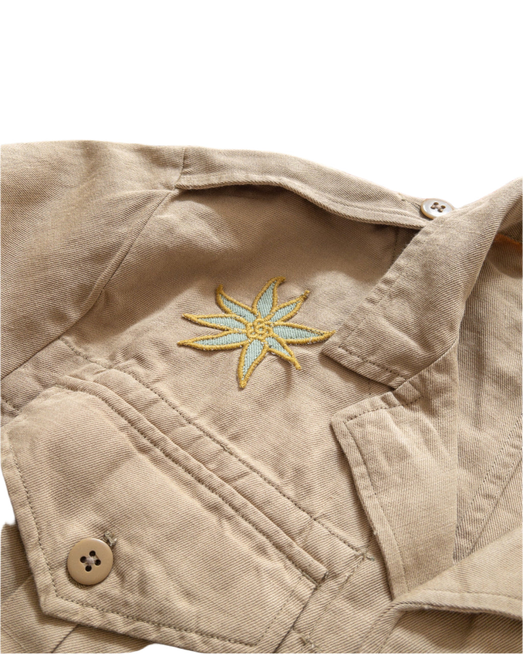 Cotton & Linen Twill Daytripper Jacket in Camp Khaki