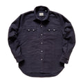 Moleskin Pearlsnap Shirt in Night Sky