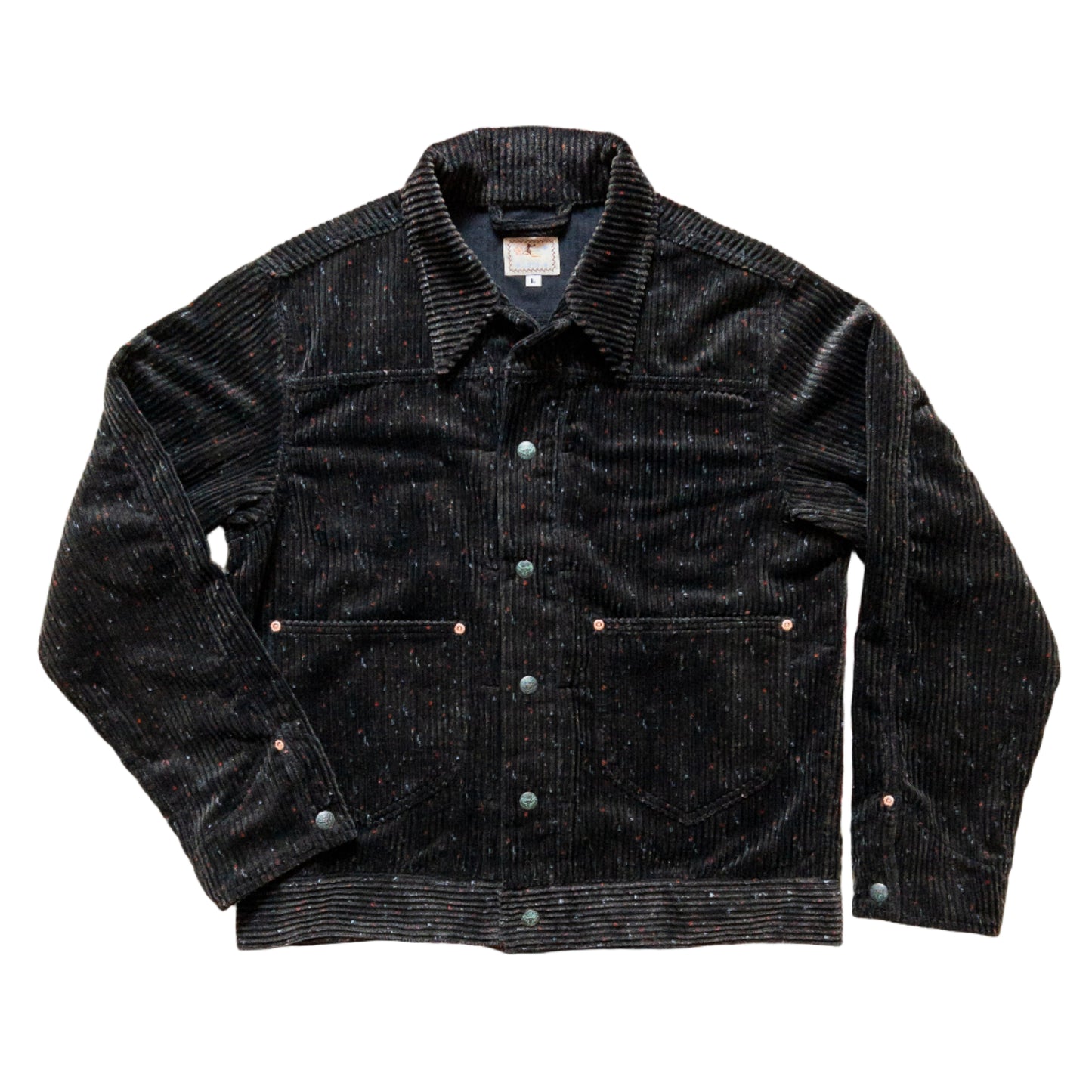 Donegal Corduroy Ranch Jacket in Night Sky