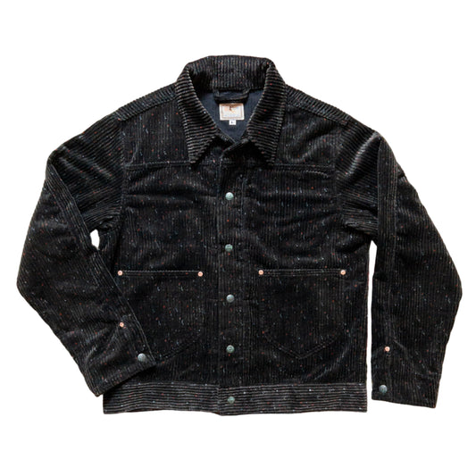 Donegal Corduroy Ranch Jacket in Night Sky