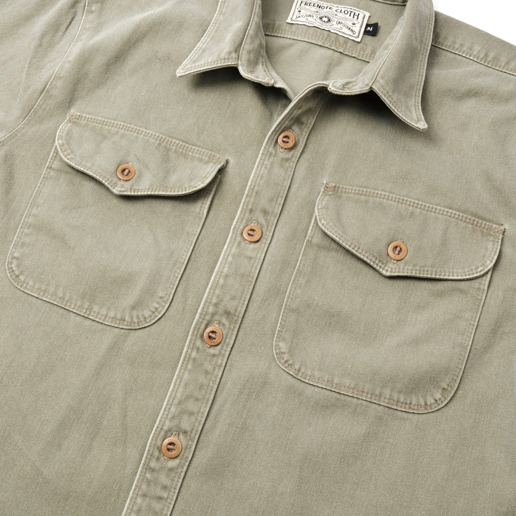 Utility Shirt in Olive