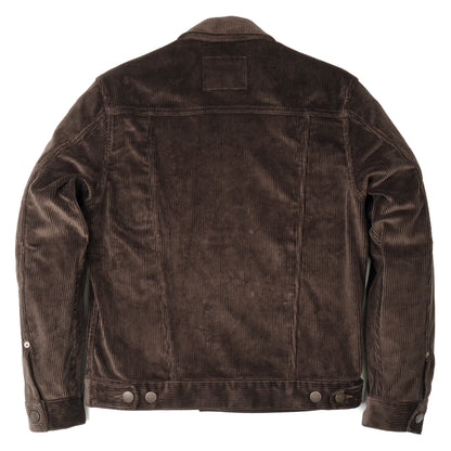 CD-1 Classic Trucker Jacket in Espresso Corduroy