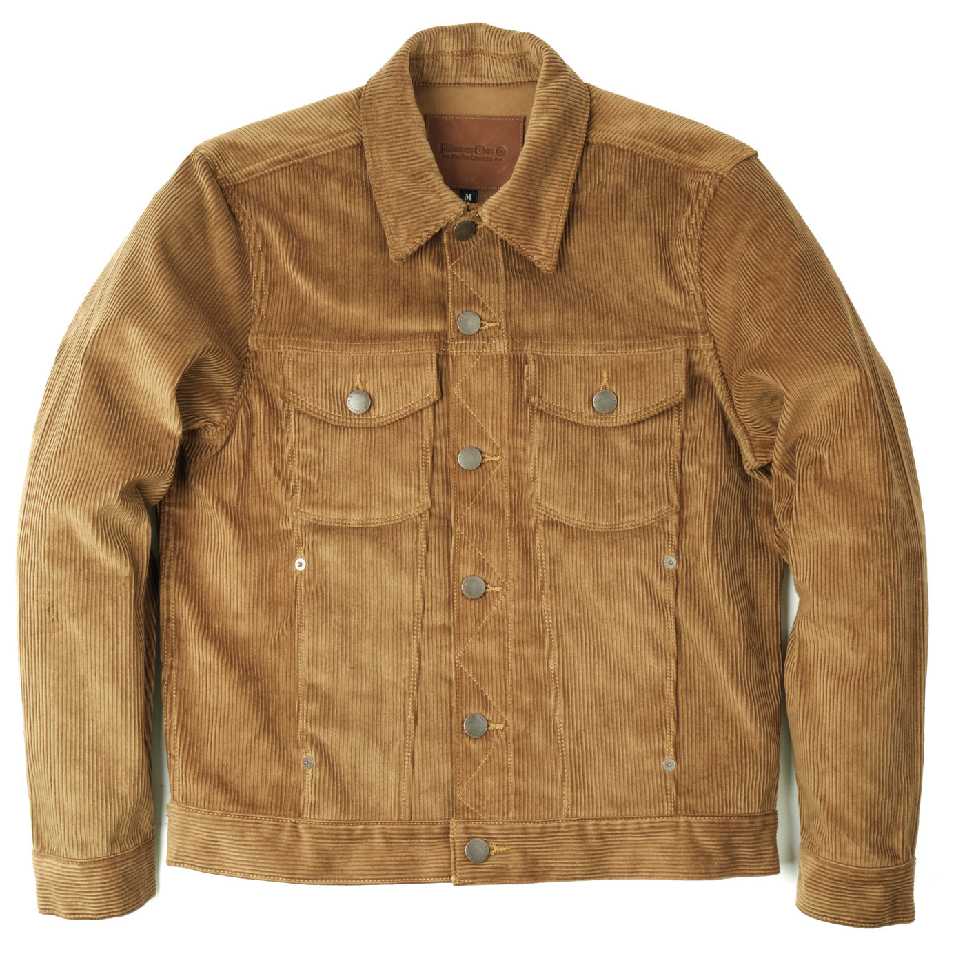 CD-1 Classic Trucker Jacket in Gold Corduroy