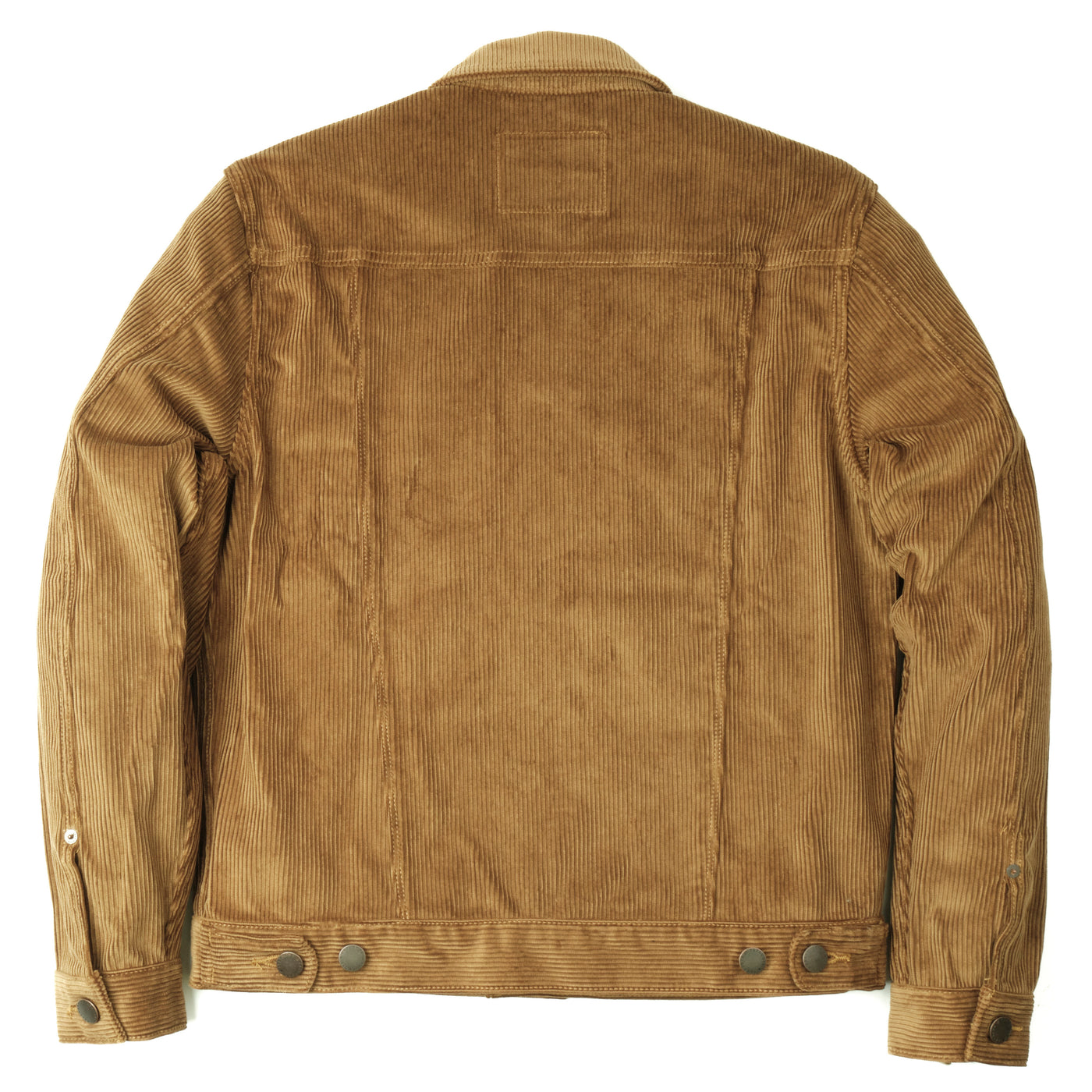 Classic Trucker Jacket in Gold Corduroy