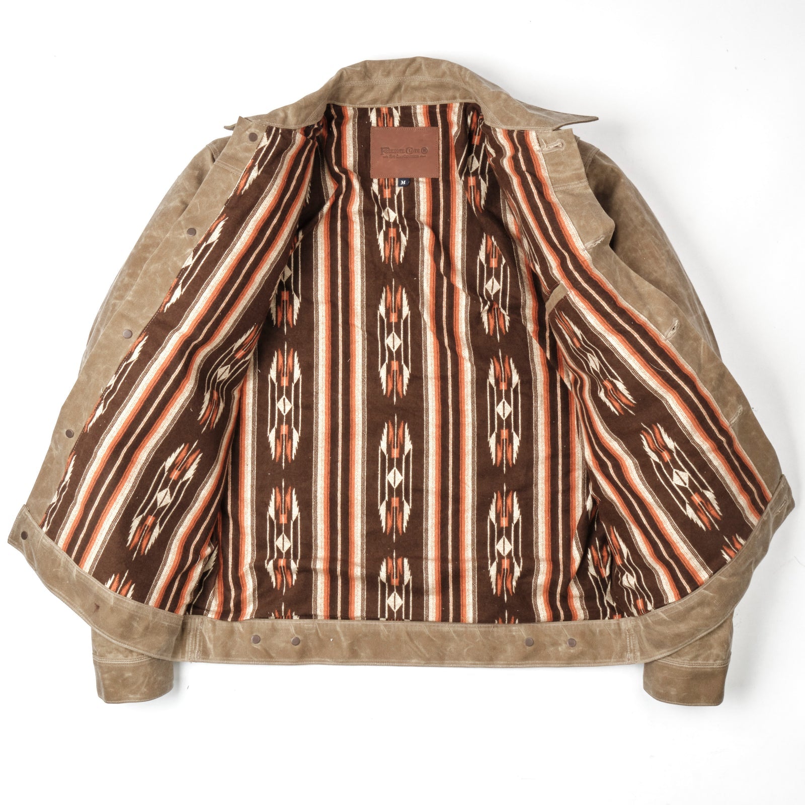 Waxed Riders Jacket in Tobacco