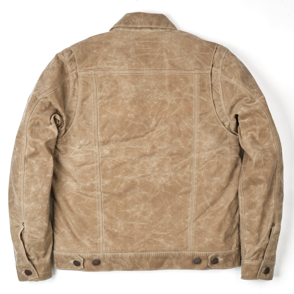 Waxed Riders Jacket in Tobacco