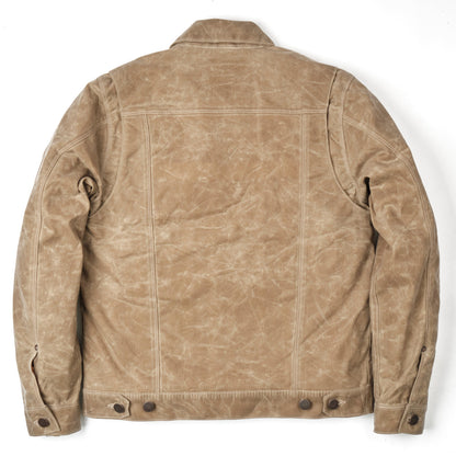 Waxed Riders Jacket in Tobacco