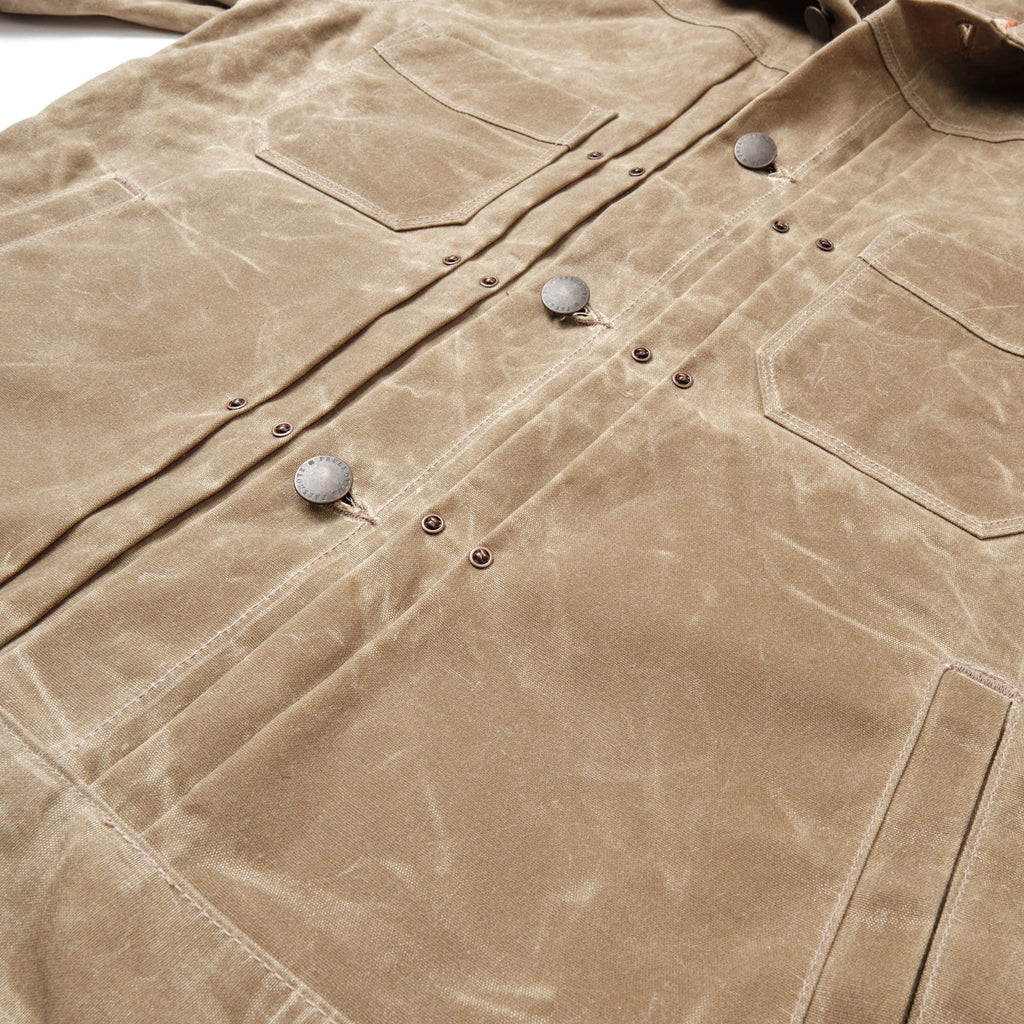 Waxed Riders Jacket in Tobacco