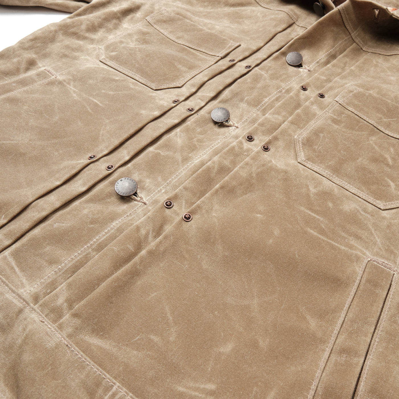 Waxed Riders Jacket in Tobacco