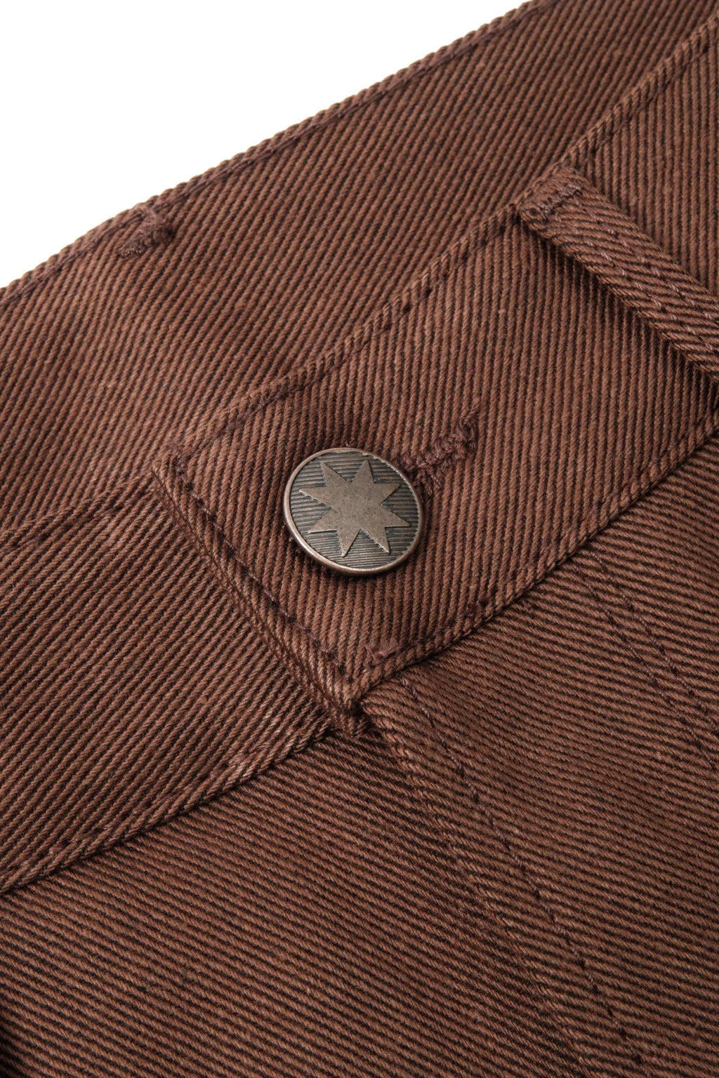 #PH-P3135133 Freenote Cloth Rios in 15 oz. Dark Brown Denim