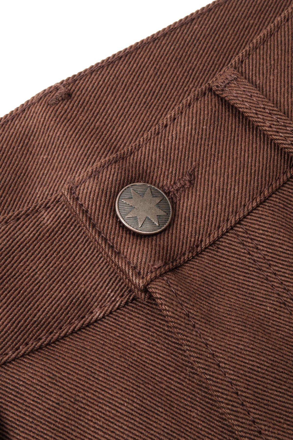 #PH-P3135133 Freenote Cloth Rios in 15 oz. Dark Brown Denim