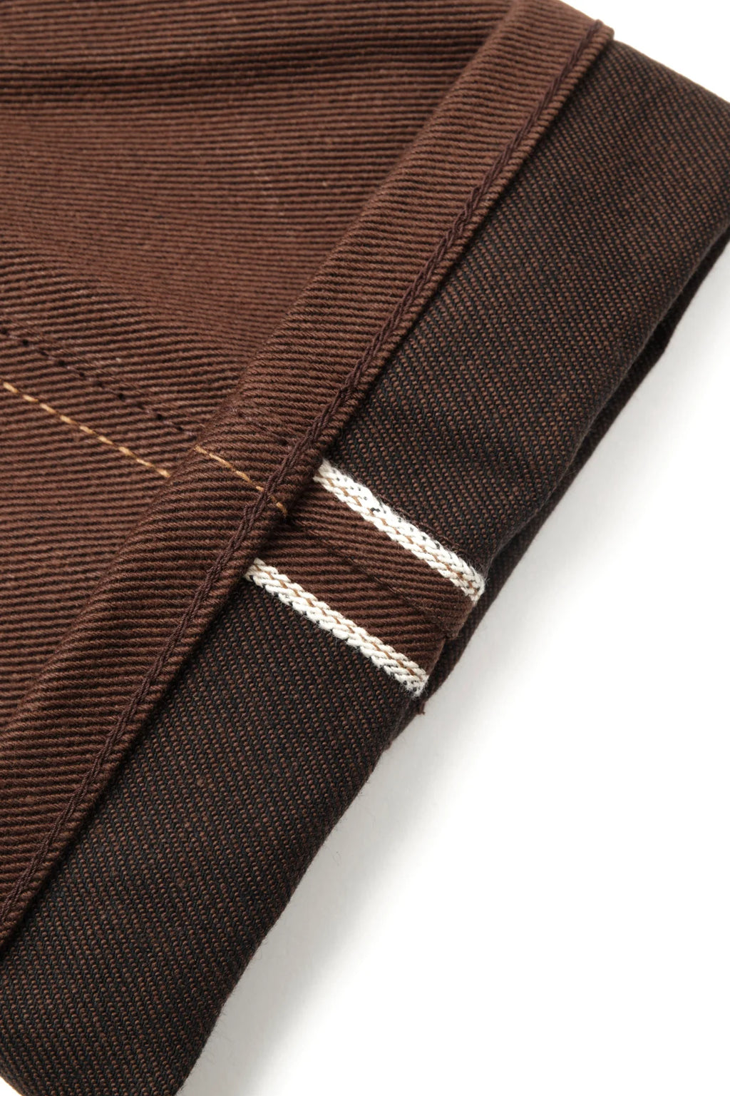 #PH-P3135133 Freenote Cloth Rios in 15 oz. Dark Brown Denim