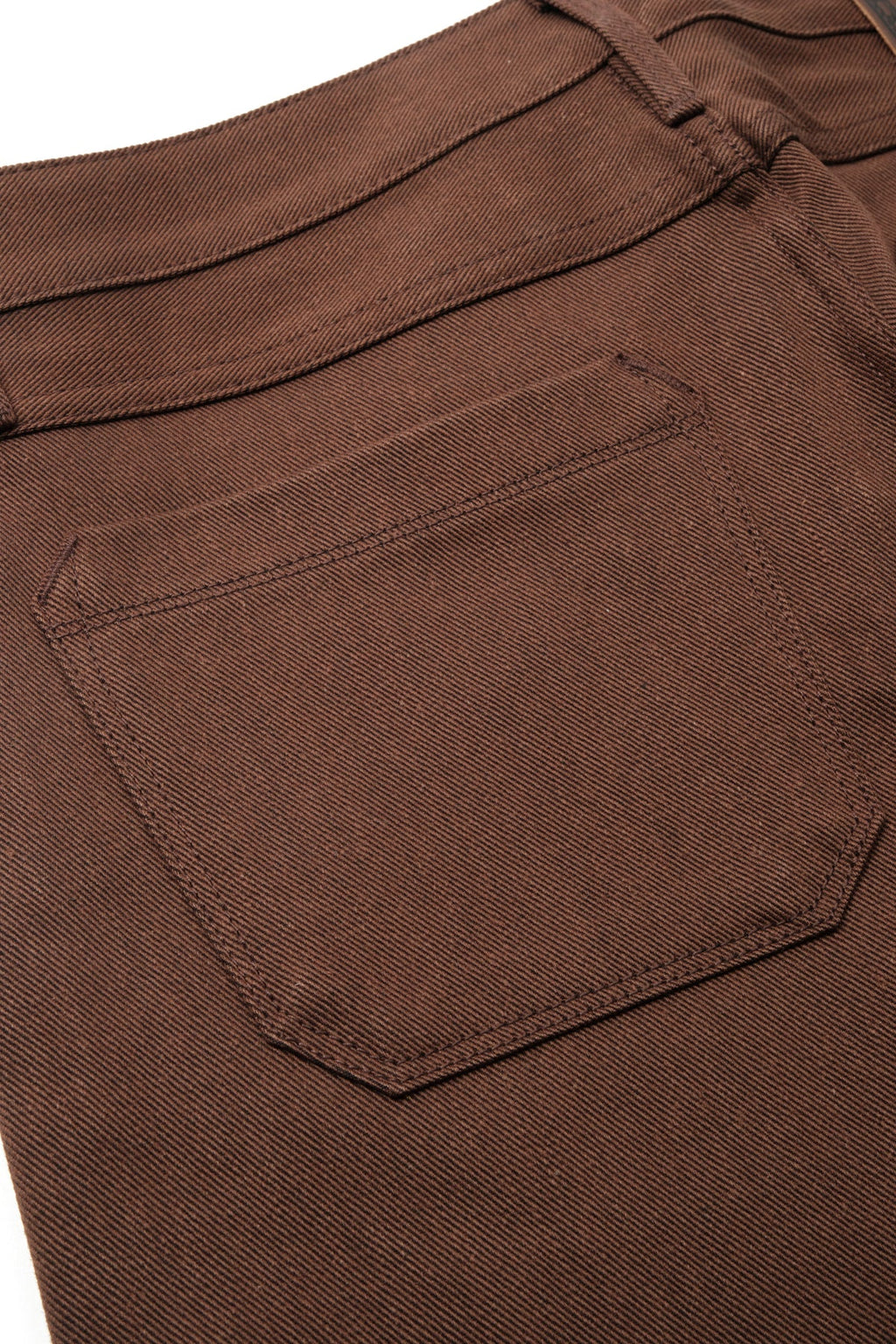#PH-P3135133 Freenote Cloth Rios in 15 oz. Dark Brown Denim