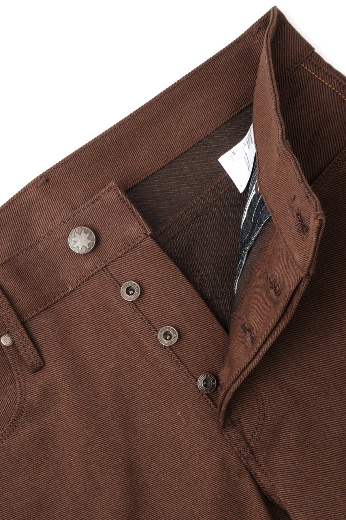 #PH-P3135133 Freenote Cloth Rios in 15 oz. Dark Brown Denim