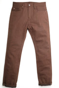#PH-P3135133 Freenote Cloth Rios in 15 oz. Dark Brown Denim