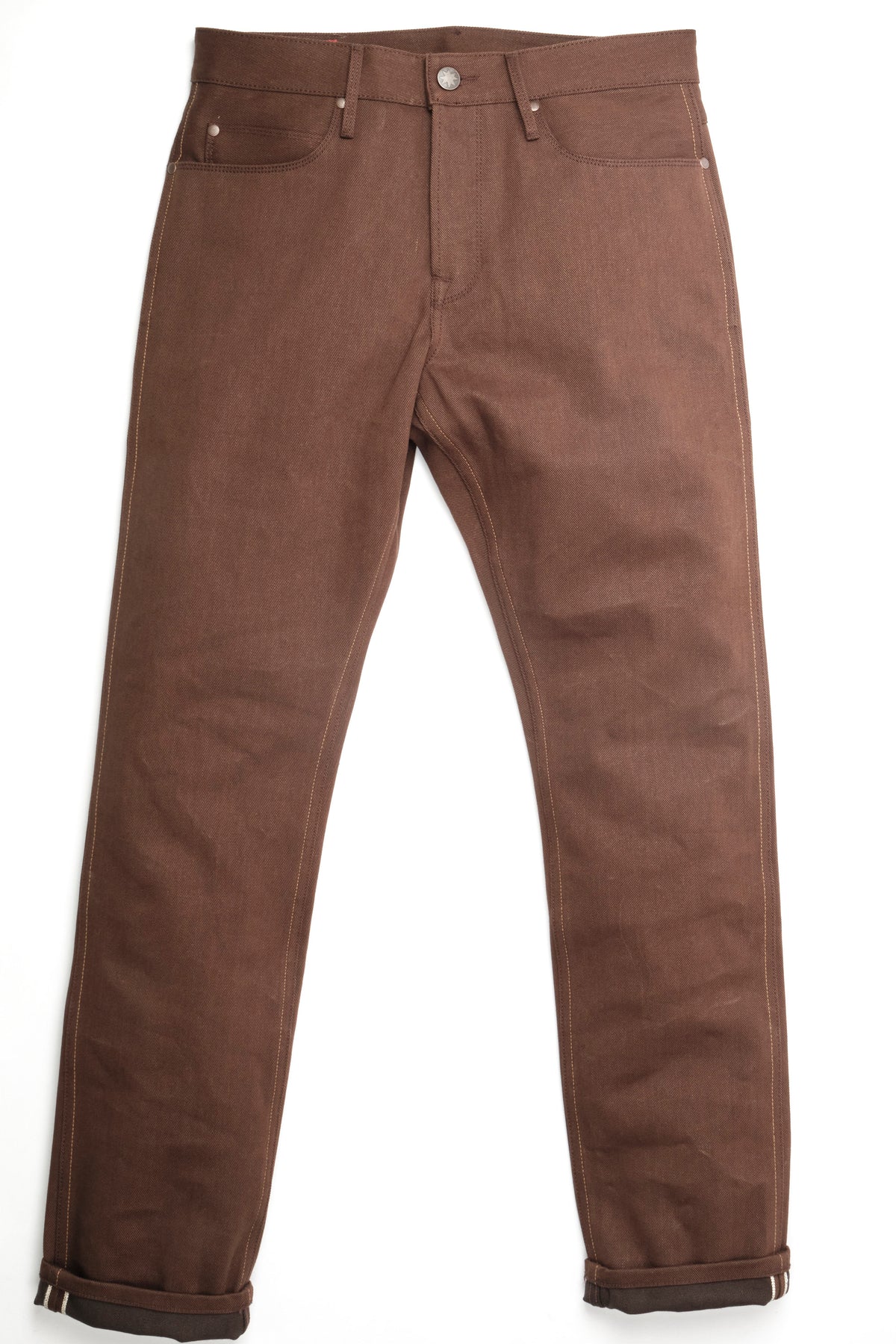 #PH-P3135133 Freenote Cloth Rios in 15 oz. Dark Brown Denim