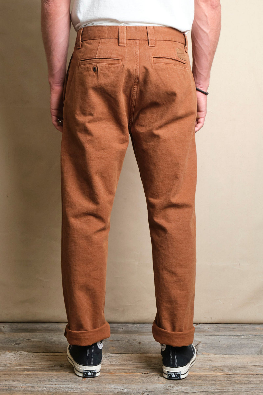Deck Pant in 14 Ounce Slub Rust