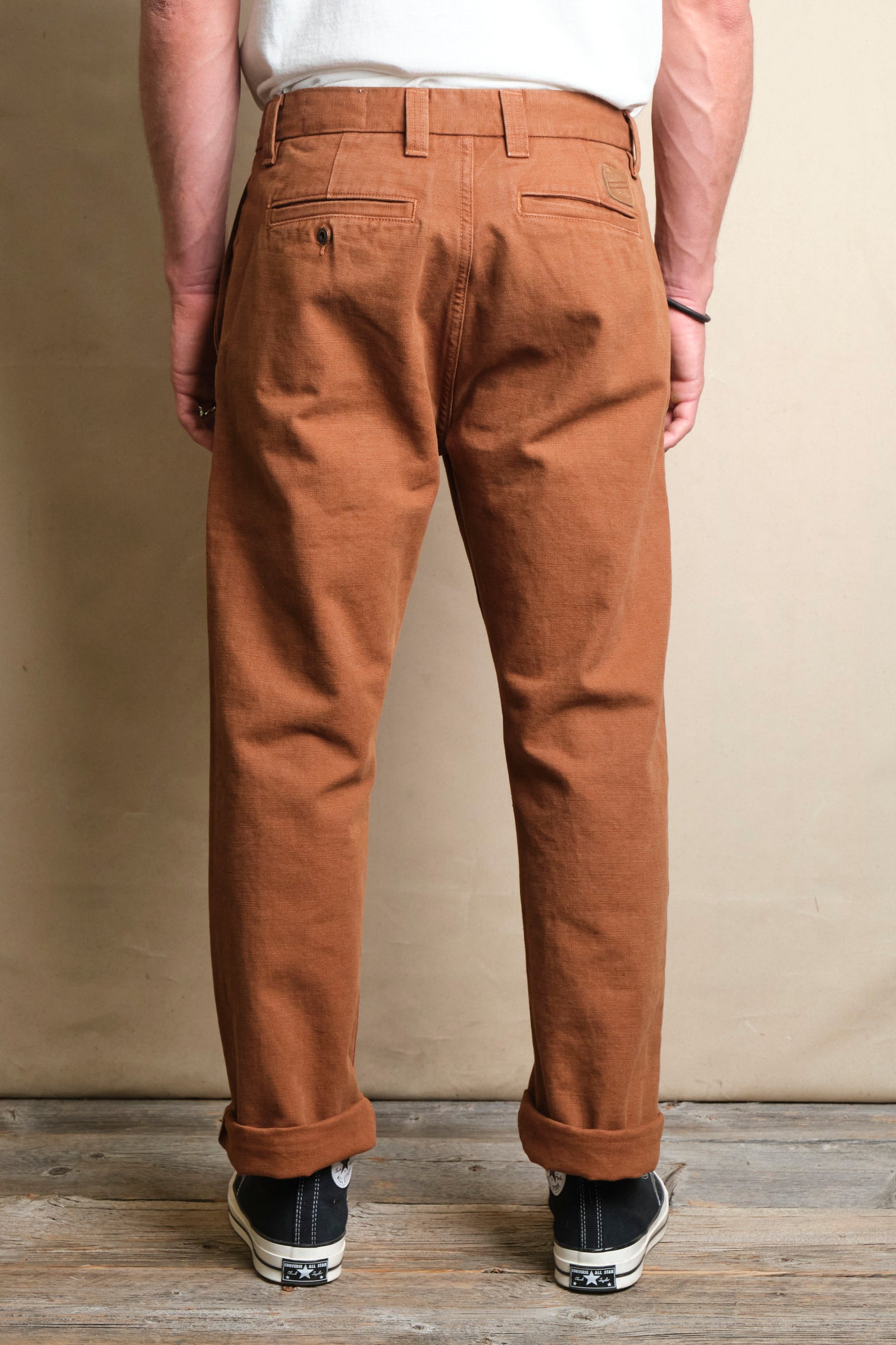 Deck Pant in 14 Ounce Slub Rust