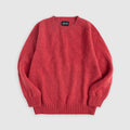 Flat lay of Birth of the Cool in Velvet Kiss (red). Howlin label visible. See product description for more details.