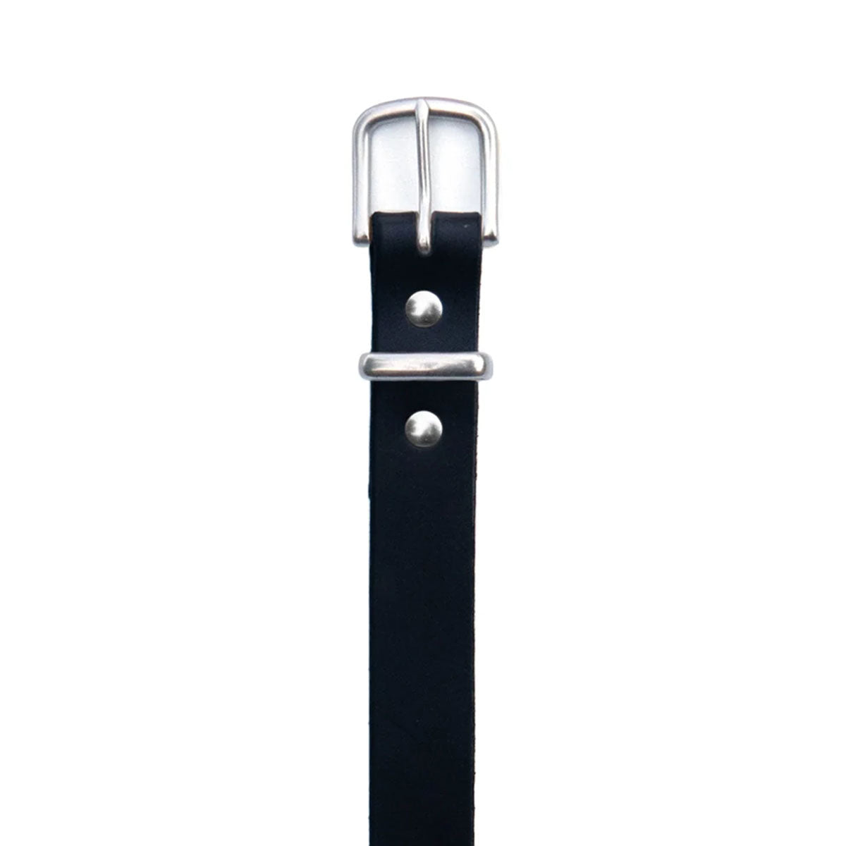 1 1/4" Camp Belt in Black and Matte Nickel
