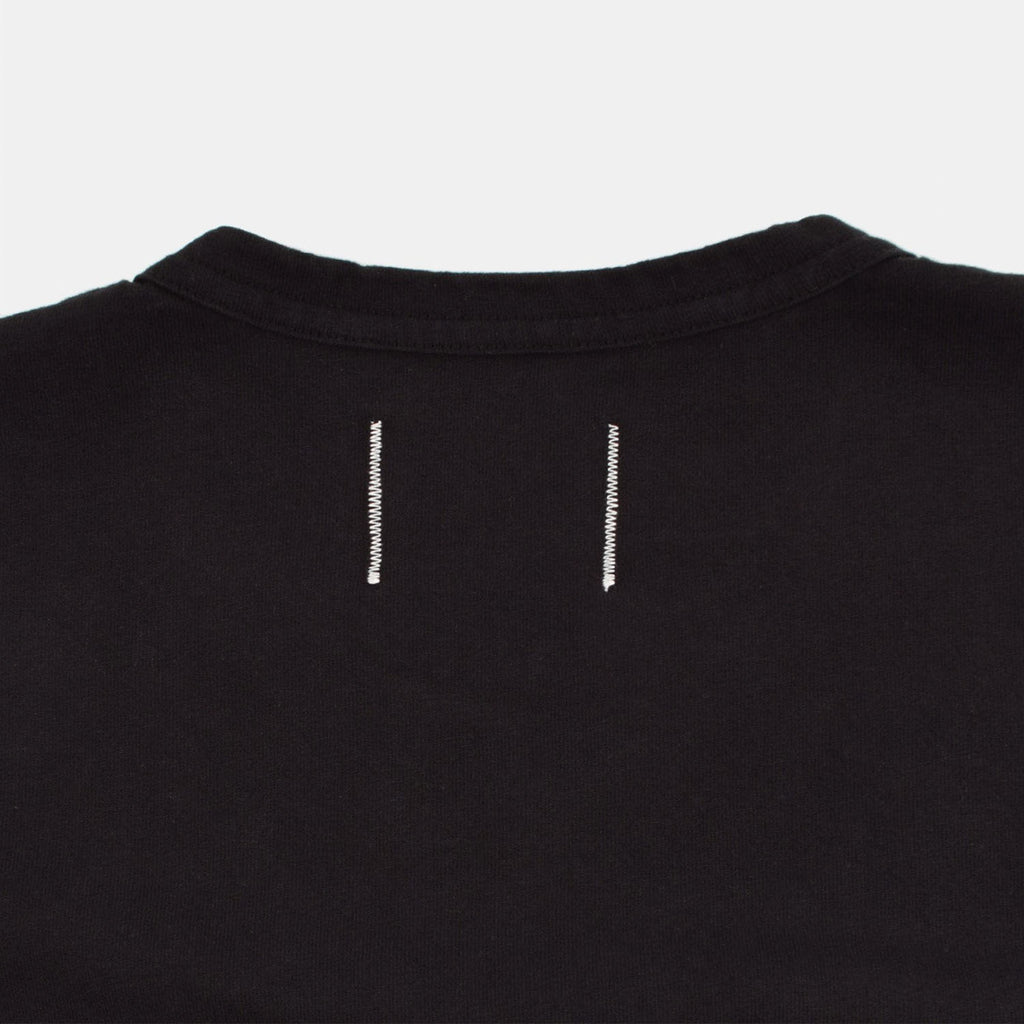 Heavy Duty Single-Pocket Tee in Black