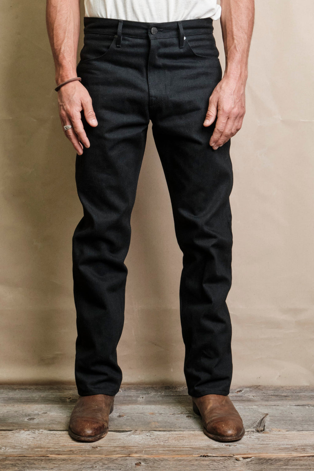 Wilkes Western 14.25 ounce Yoshiwa Black Grey