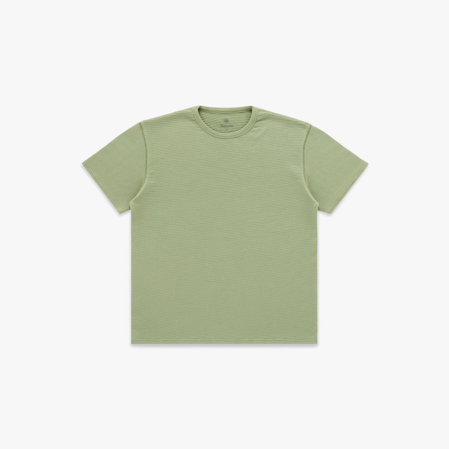 Box Knit T-Shirt in Green