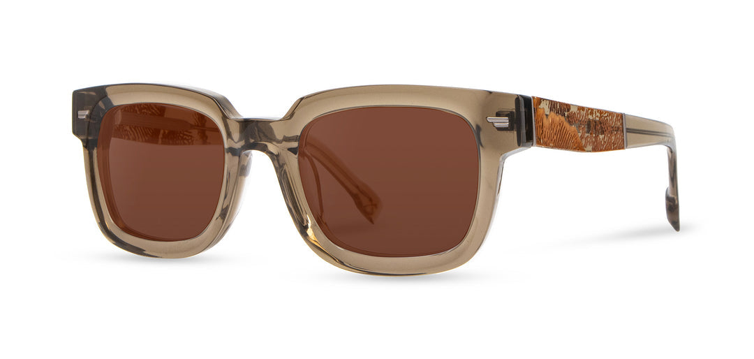 Buxton in Sage, Mushroom & Brown Polarized