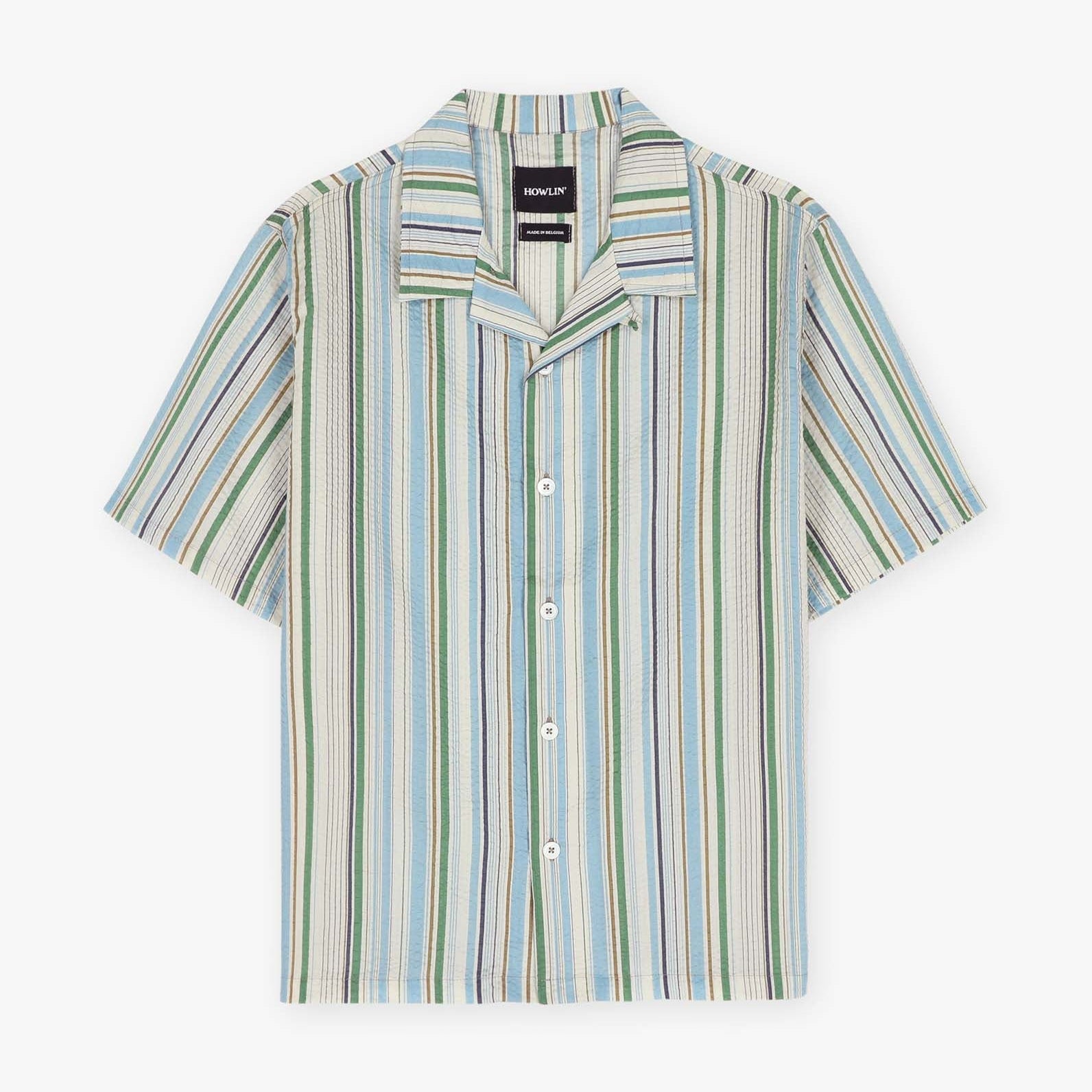 Cocktail D’Amore Shirt in Tropical Stripes