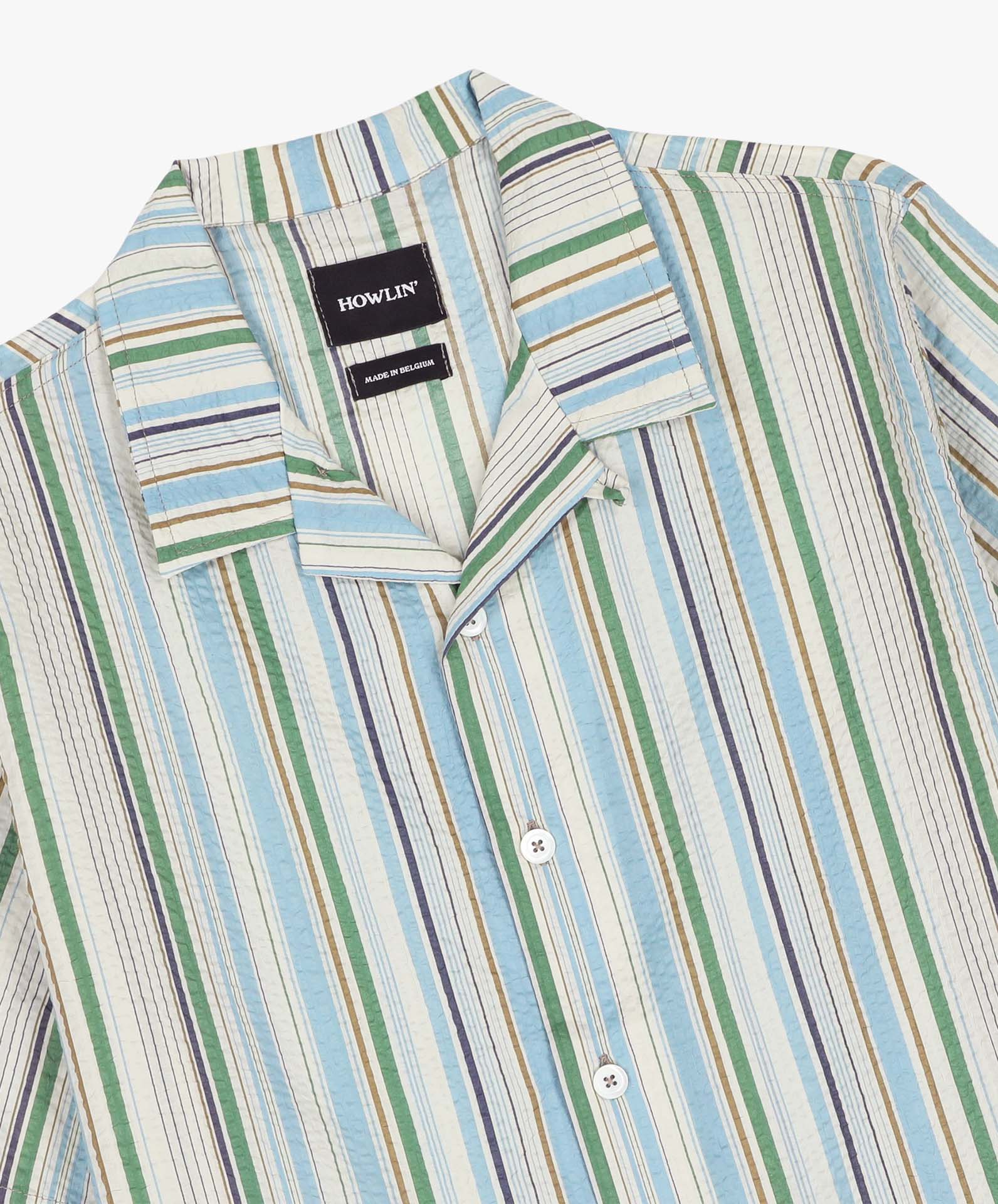 Cocktail D’Amore Shirt in Tropical Stripes