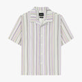 Cocktail D’Amore Shirt in Violet Stripes