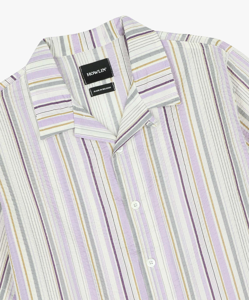 Cocktail D’Amore Shirt in Violet Stripes