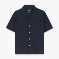 Cocktail D’Amore Shirt in Navy Seersucker
