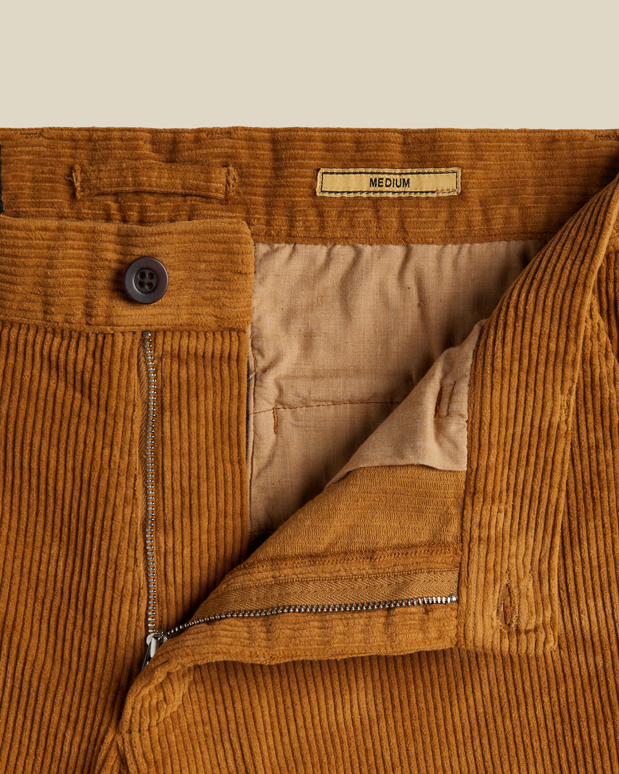 Corduroy Trousers in Autumn Shades