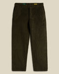 Corduroy Trousers in Olive