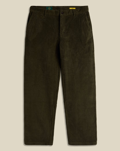 Corduroy Trousers in Olive