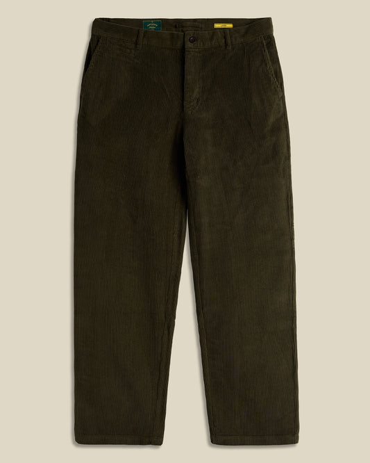 Corduroy Trousers in Olive