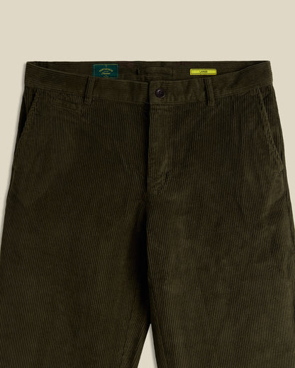 Corduroy Trousers in Olive