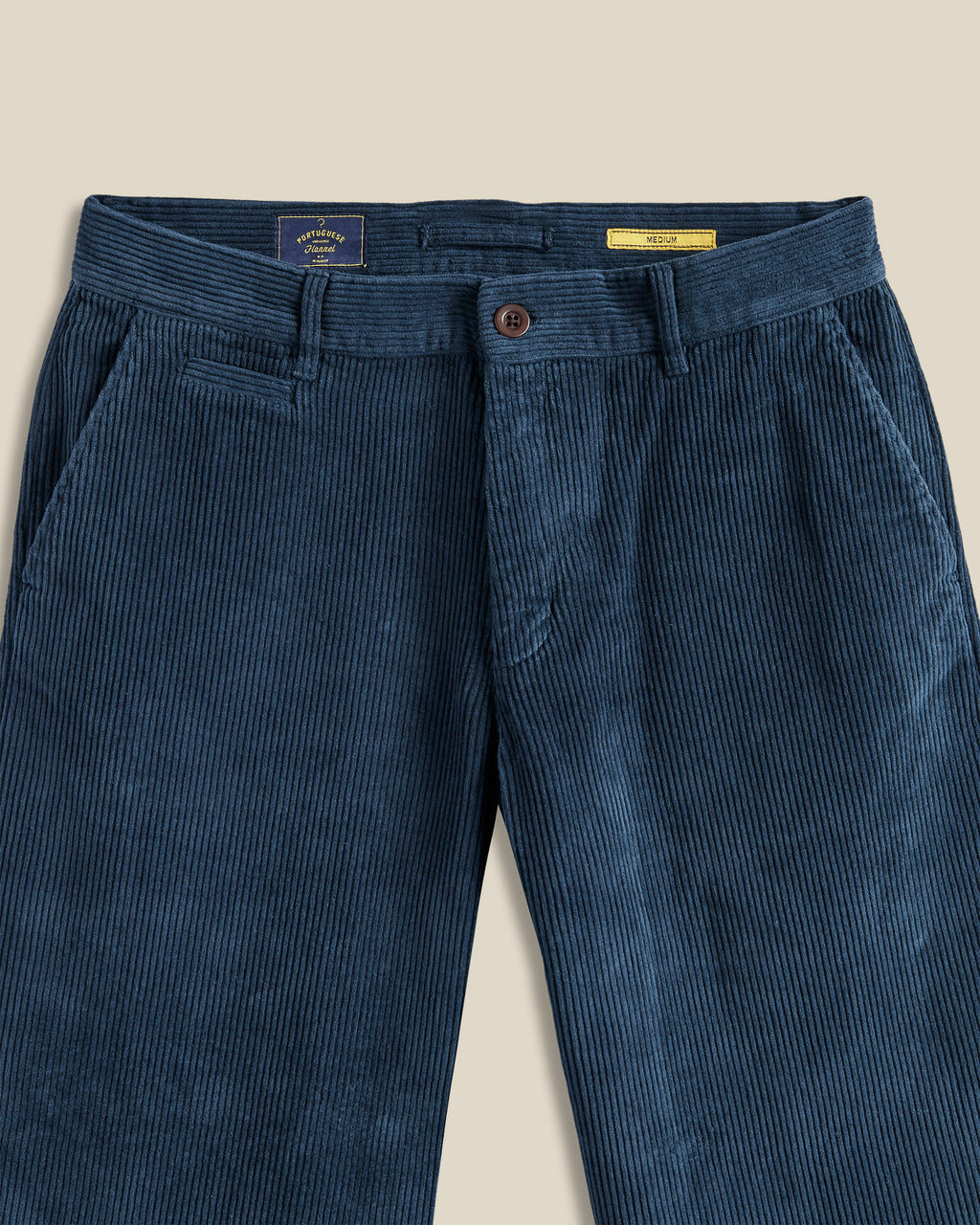 Corduroy Trousers in Navy